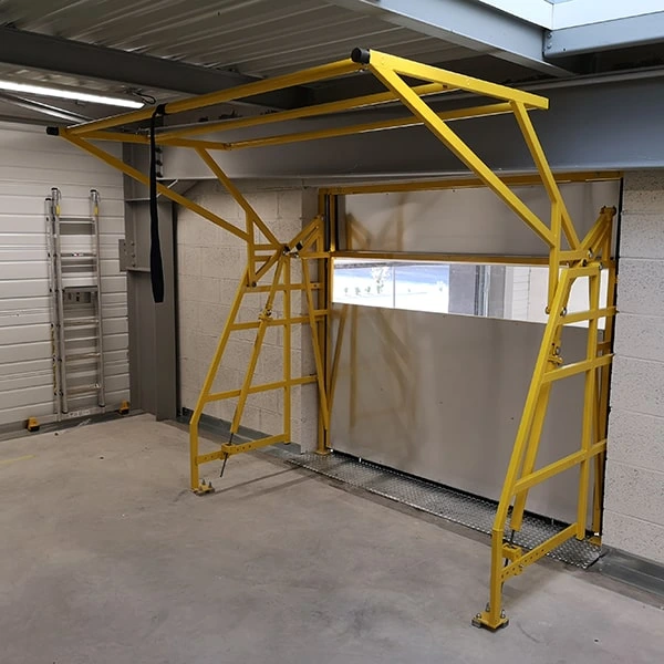 Barrière écluse Type P (sas à palette et porte)