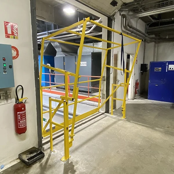 Barrière écluse Type X (pour portes industrielles)